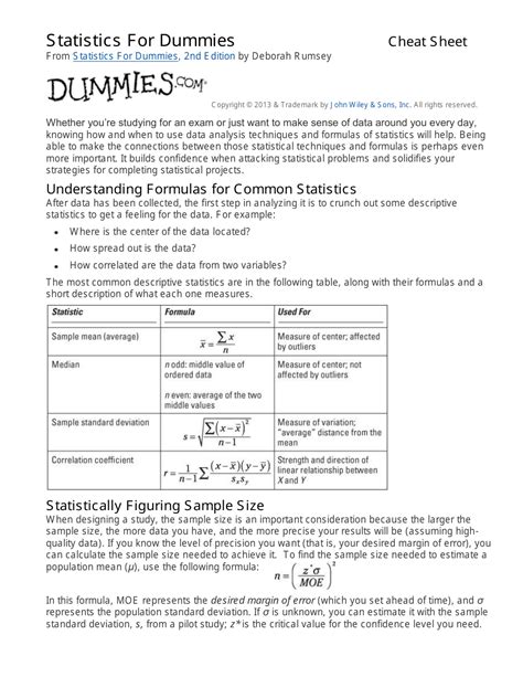 definitions for dummies.